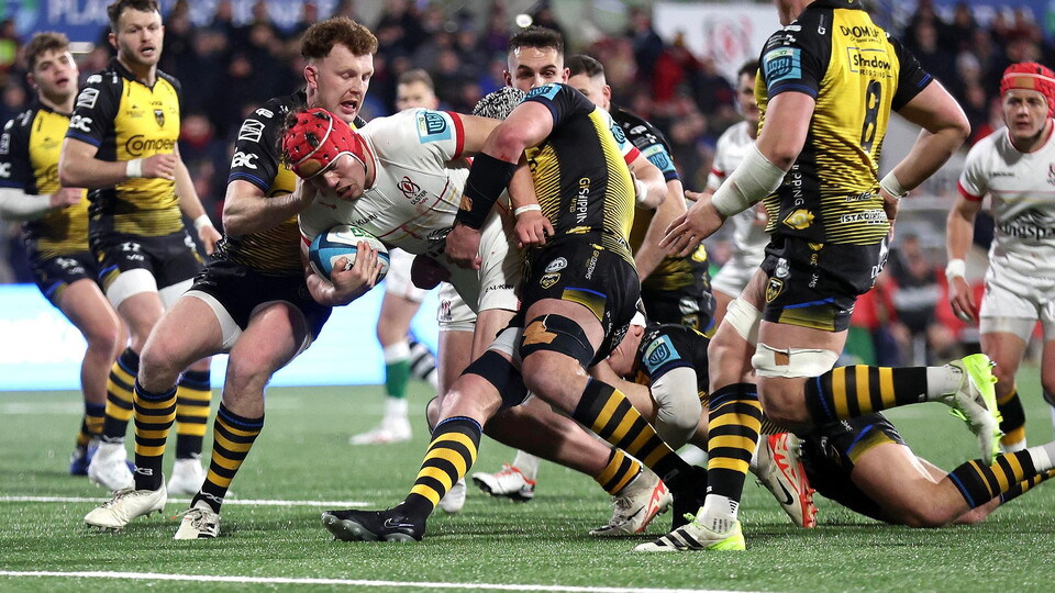 Ulster return to winning ways in the BKT United Rugby Championship with a seven try bonus point display against Dragons at Kingspan Stadium.