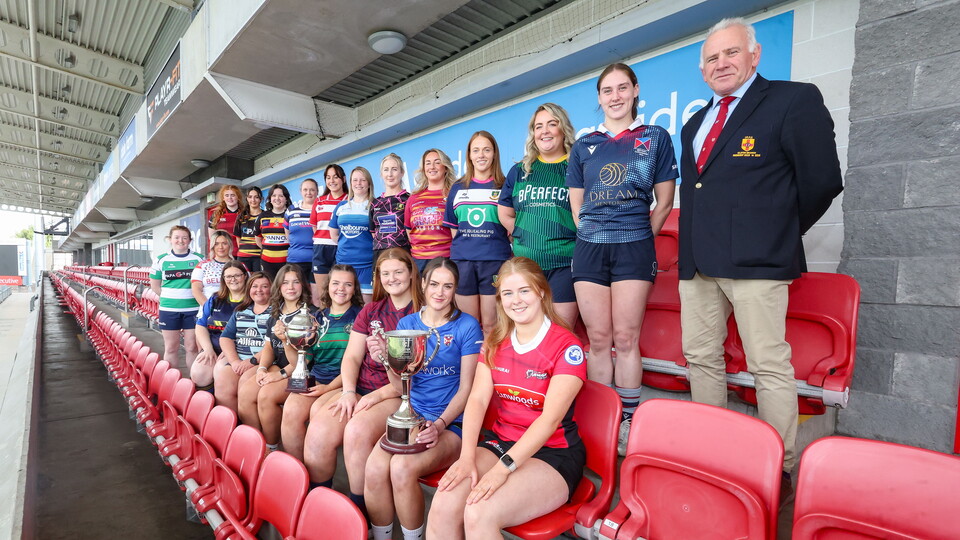 Ahead of the Women’s Junior Cup kicking off for Premiership clubs, and the Suzanne Fleming Cup for Championship clubs, the clubs involved in the competitions from across the province came to Affidea Stadium for the draws.