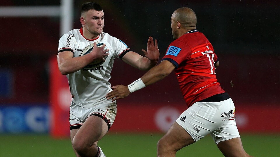 Ulster were defeated by Munster at a wintry Thomond Park, after a bruising tussle on Saturday evening.