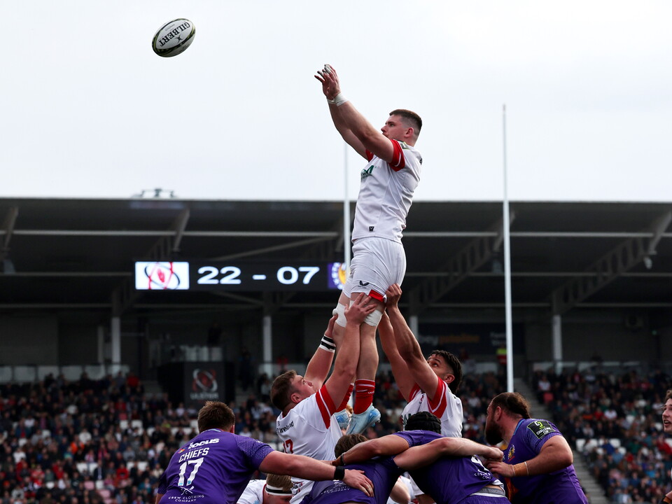 Nick Timoney in lineout