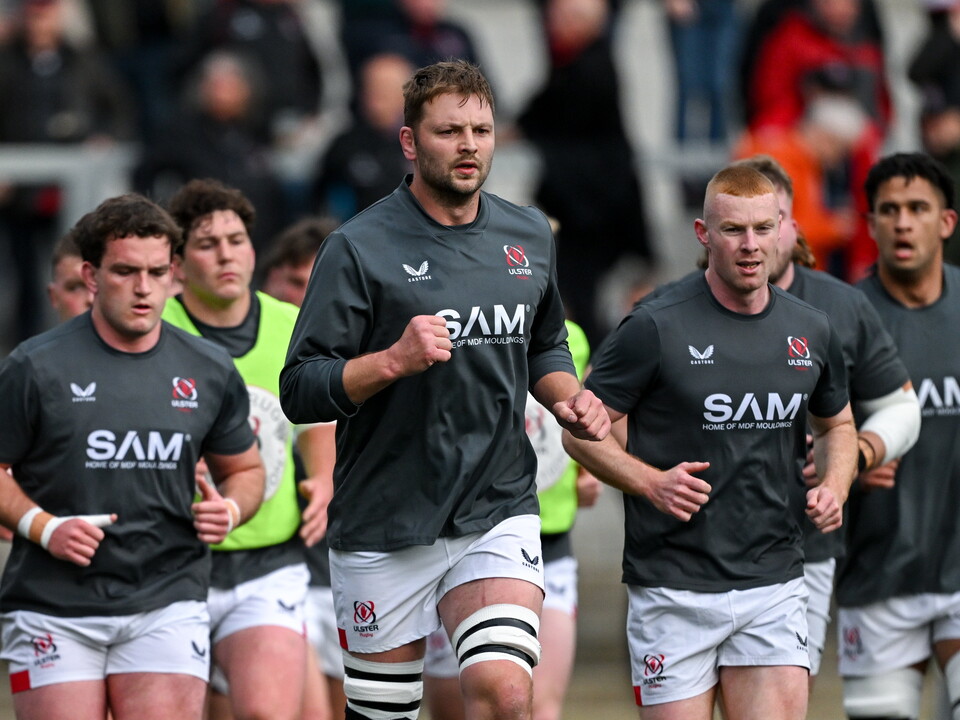 Iain Henderson leads team out 