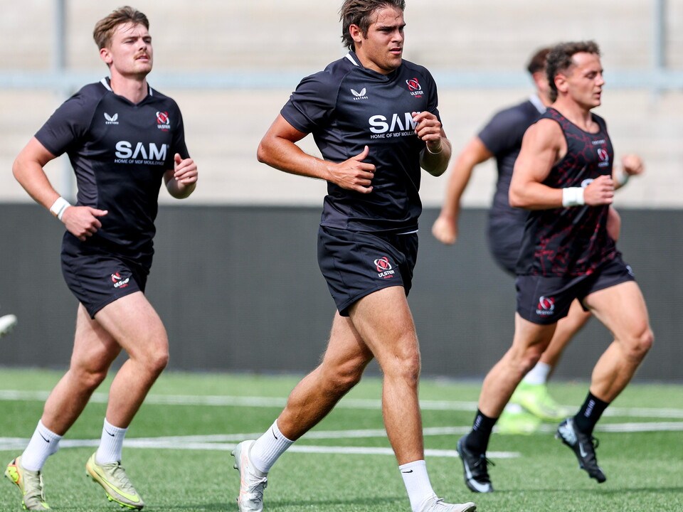 Players training
