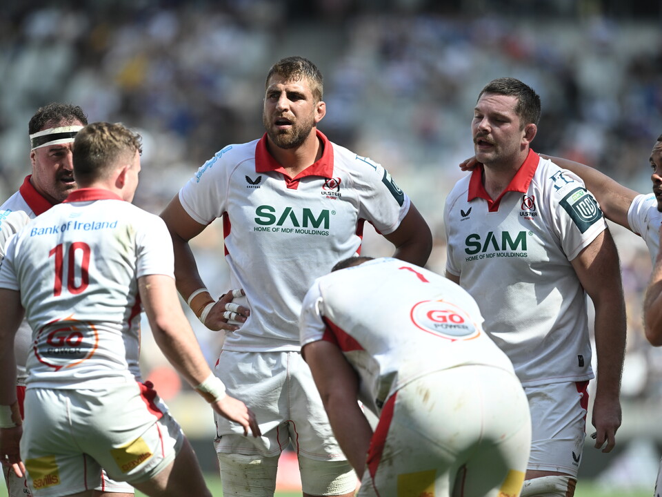 Ulster players in Cape Town 