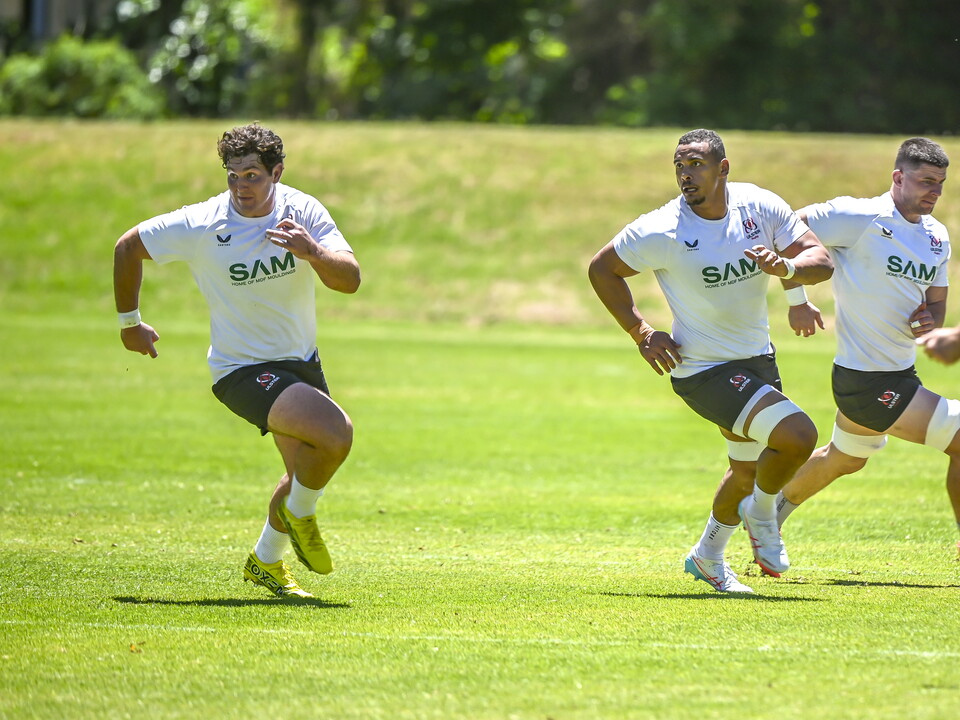 Players training in SA