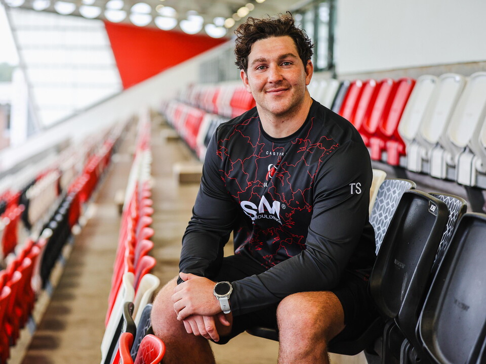 Tom Stewart captains the team against Glasgow