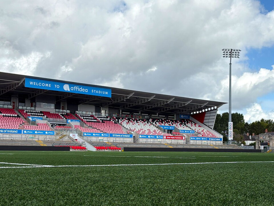 This Friday Senior Men's Rugby returns to Affidea Stadium, as we welcome Edinburgh in our Bank of Ireland Pre-Season Friendly (Friday, 12th September, kick-off 7.35pm at Affidea Stadium).