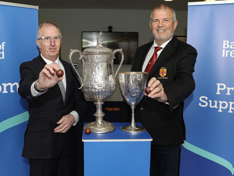 The draws for the semi-finals of the Bank of Ireland Senior Cup and Towns Cup have taken place at Kingspan Stadium.