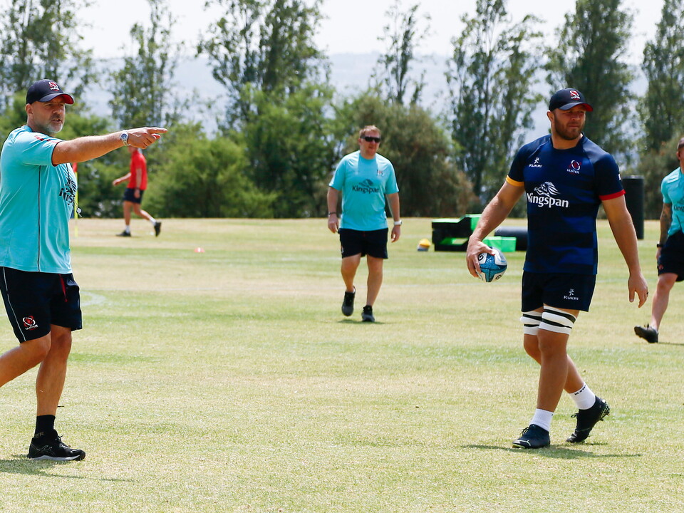 Ahead of today’s clash against the Emirates Lions at Ellis Park (KO 1pm UK/Ireland time), now known as Emirates Airline Park, we caught-up with Head Coach, Dan McFarland, and centre, Stewart Moore, who joins the travelling squad off the back of hi...