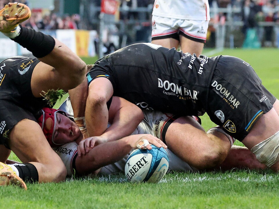 Ulster secure a six try bonus point win at Kingspan Stadium to go second in the BKT United Rugby Championship table.