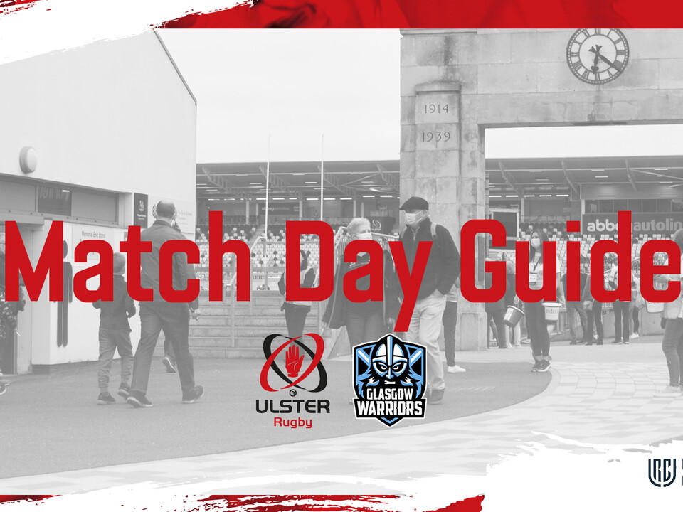 Ulster Rugby will kick-off their 2021/22 season on Friday night, hosting Glasgow Warriors in the opening round of the new United Rugby Championship.
