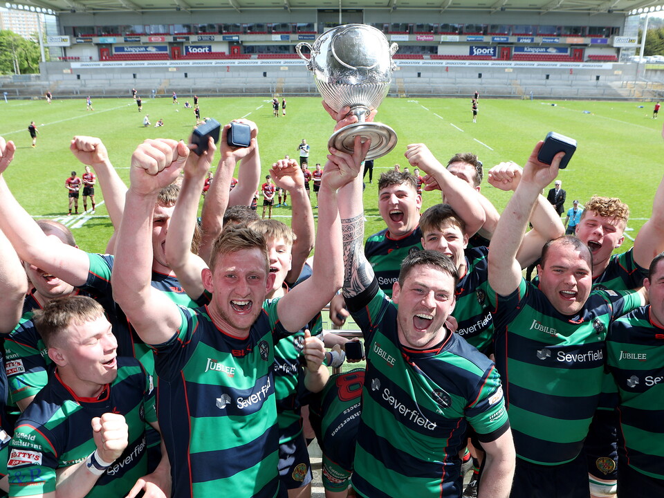 Take a look at some of the images captured during the Millar McCall Wylie Junior Cup Final at Kingspan Stadium.