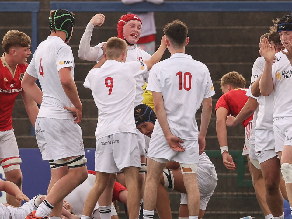 Ulster continued their winning streak in the PwC U18 Interprovincial Series with a powerful win over Munster U18 Clubs in Cork on Sunday.