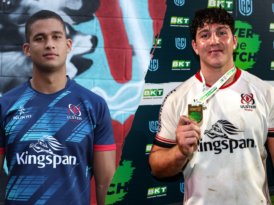 22-year-old Cormac Izuchukwu and 21-year-old Tom Stewart, following their involvement in the recent victorious Emerging Ireland tour of South Africa, have both committed their futures to the province until at least 2026.