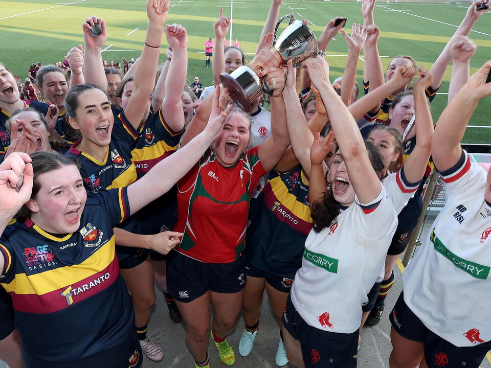 The Girls Youth Finals for U14, U16 & U18 took place yesterday in a sunny Kingspan Stadium.