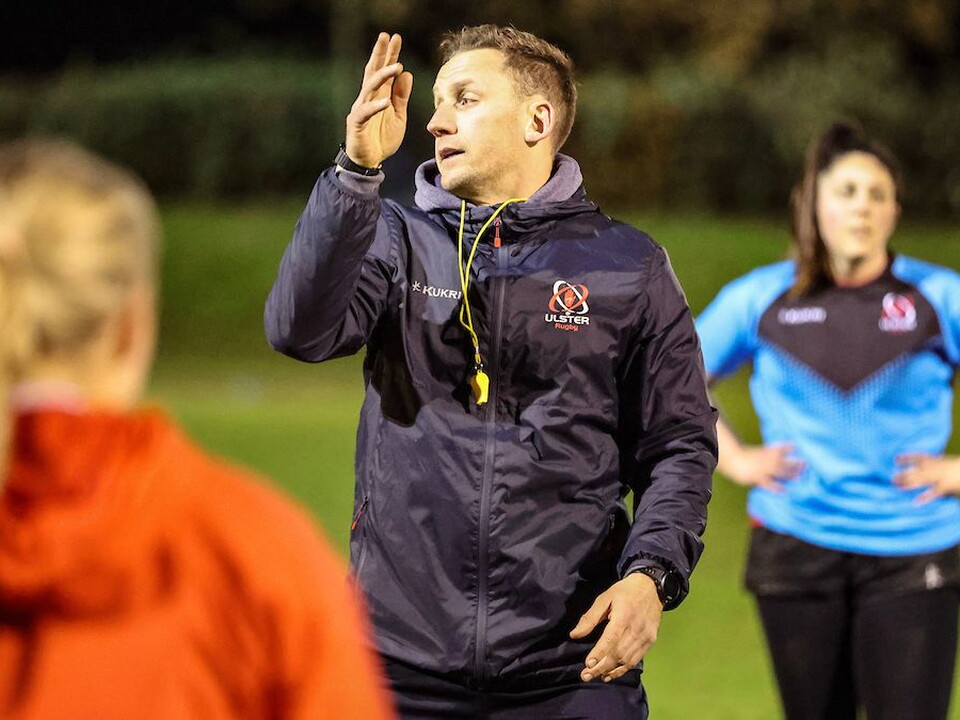 Ulster Women Head Coach, Neill Alcorn, is to take up a new position with the IRFU as a Women's Talent Coach.