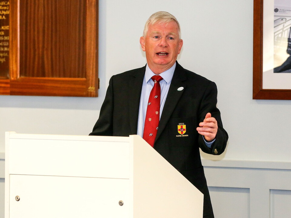Philip Gregg of Ballynahinch RFC was elected 125th President of IRFU Ulster Branch at the province’s AGM last week.
