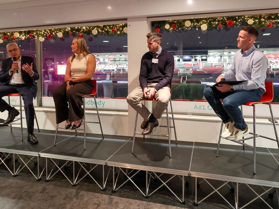 The second quarterly meeting of the Ulster Rugby Business Club, in association with A&L Goodbody, took place at Kingspan Stadium on Thursday 12 December.