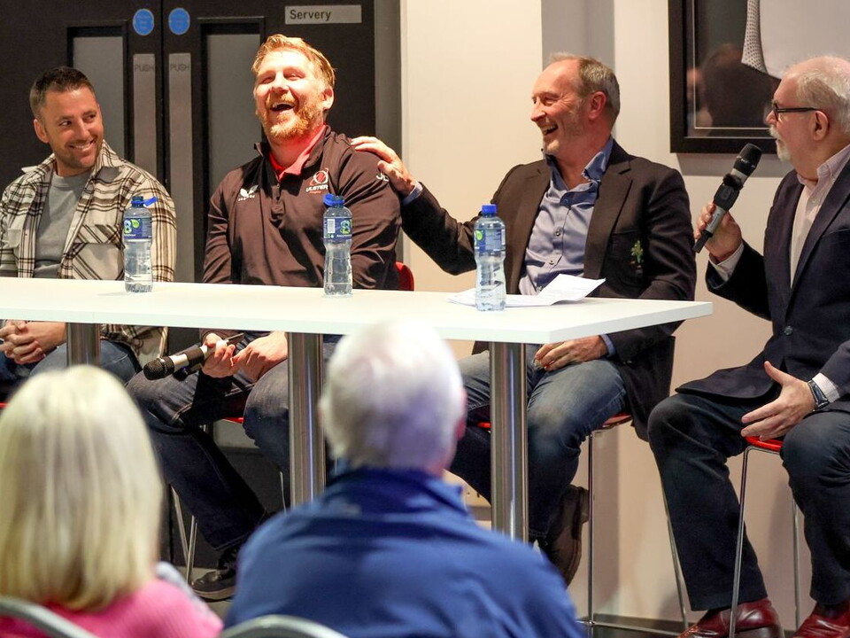 Ulster Rugby held a special fans' forum to mark 100 years of rugby at Ravenhill, ahead of the province's home clash against Leinster this Friday.