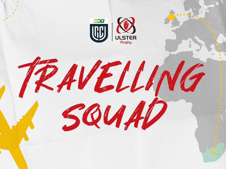 Head Coach, Richie Murphy, has confirmed the 30 player squad who have travelled to South Africa for the upcoming BKT United Rugby Championship matches against Hollywoodbets Sharks and Emirates Lions.