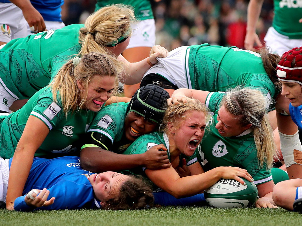 The Ulster hooker has started for Ireland in all Rounds of the TikTok Women’s Six Nations so far, and three of her coaches from along her pathway are delighted to see her thrive.