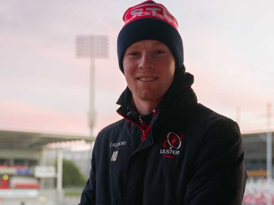 The 20-year old scrum-half spoke to the media this week ahead of our URC Round 11 clash with Scarlets at Kingspan Stadium.