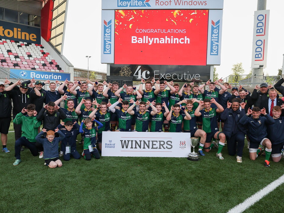 Ballynahinch 2XV emerged victorious in a captivating Bank of Ireland Towns Cup final against a resilient Dromore side at Kingspan Stadium on Easter Monday.