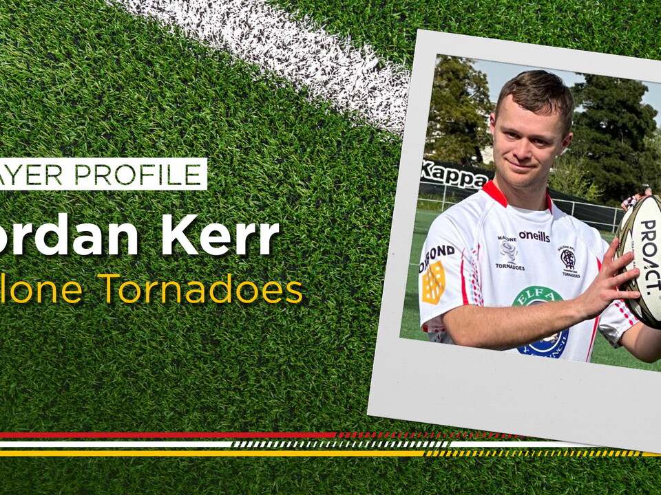 Meet Jordan, a member of the Malone Tornadoes who has been playing rugby for over 18 years.