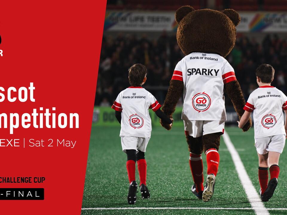 How would you like to run out with the Ulstermen at our EPCR Challenge Cup Semi-Final against Exeter Chiefs?