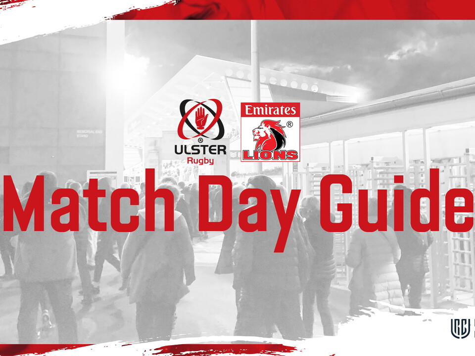 Ulster will be hoping to maintain their 100% start to the season, when they host South African newcomers, Emirates Lions, in Round 4 of the United Rugby Championship on Friday night.