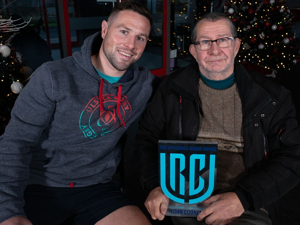 In recognition of his volunteering with Belfast Central Mission's befriending scheme, John Cooney has been awarded the Difference Maker Award in the BKT United Rugby Championship's inaugural Unity Awards, which sees the charity receive a prize of...