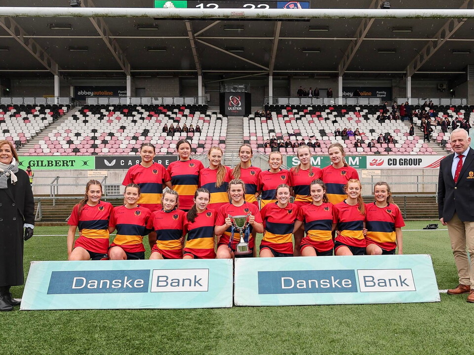 Enniskillen Royal Grammar School retained their Danske Bank Girls' Schools' Cup in a thrilling final against a spirited Down High School at Affidea Stadium.