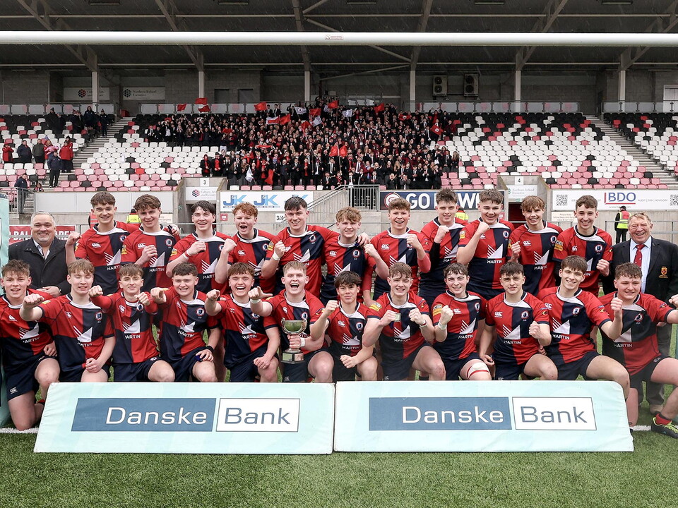 Ballyclare High School were the deserved victors after a five- try performance against Limavady Grammar School in the Danske Bank Schools' Bowl final at Kingspan Stadium.