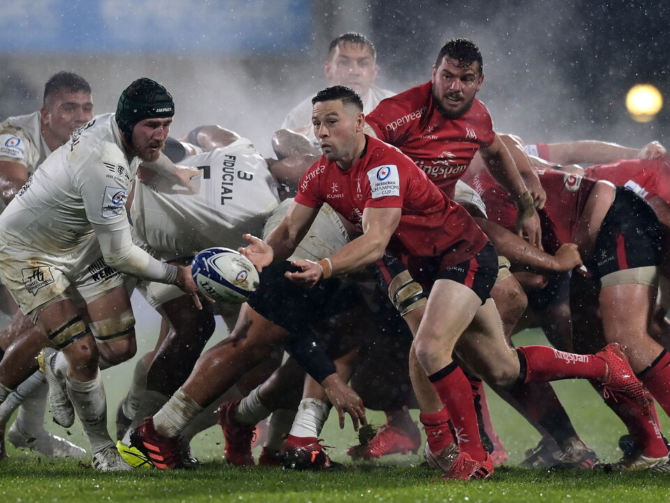 Ulster will face Toulouse in the first leg of the Round of 16 on Saturday 9 April (kick-off 4.15pm local time / 3.15pm UK/Ire time) at Le Stadium, before facing the French side at home on Saturday 16 April (kick-off 8pm).