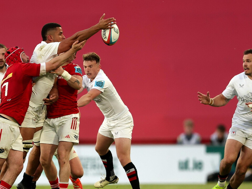 Ulster left Limerick empty-handed despite scoring 20 points in the first half against Munster at Thomond Park in a pulsating Irish derby in the BKT United Rugby Championship.