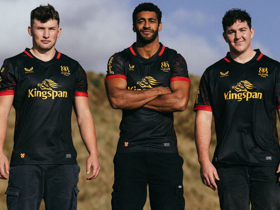 Inspired by the nine counties Ulster Rugby represents, the new Castore Ulster Rugby third kit is on-sale from today.