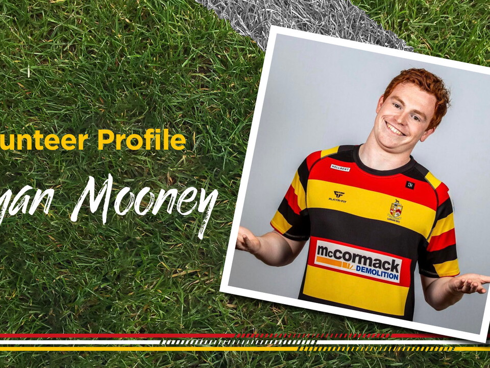 Rugby has been a part of Ryan's life since he was young, find out how volunteering at Lurgan RFC has taken that to the next level...
