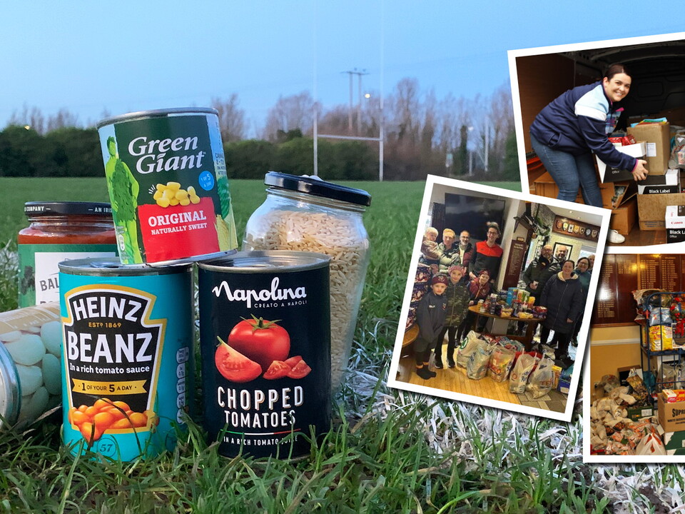 In the festive spirit, Banbridge RFC, Ballymoney RFC, and Cooke RFC have each been working tirelessly collecting donations for food banks this Christmas.
