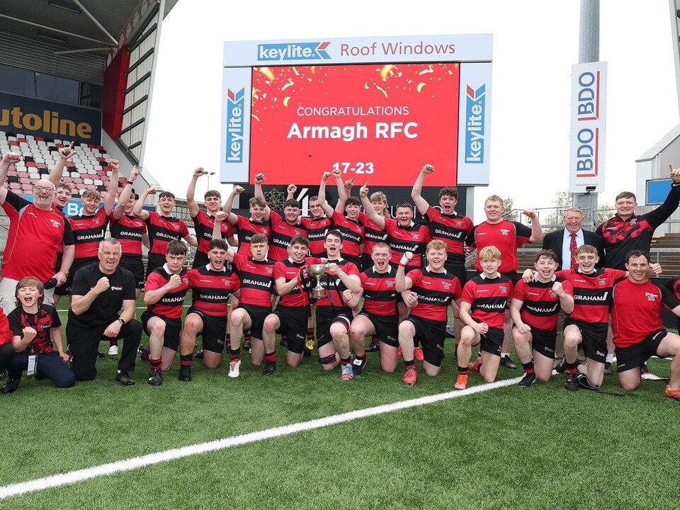 A day of thrilling youth rugby unfolded as the Youth Cup Finals saw Virginia's U14 and U16 squads claim hard-fought victories, while Armagh's U18s emerged triumphant in a tense battle against Ballymena.