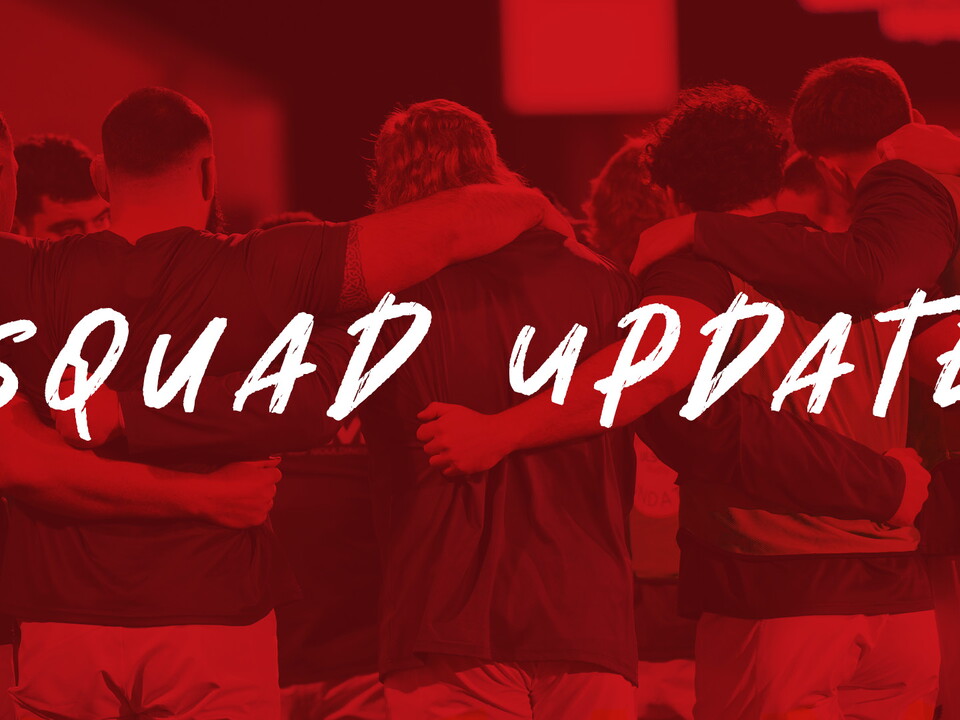 The Performance Medicine Team has issued a squad update ahead of this Friday’s BKT United Rugby Championship Round 17 fixture against DHL Stormers at Affidea Stadium.