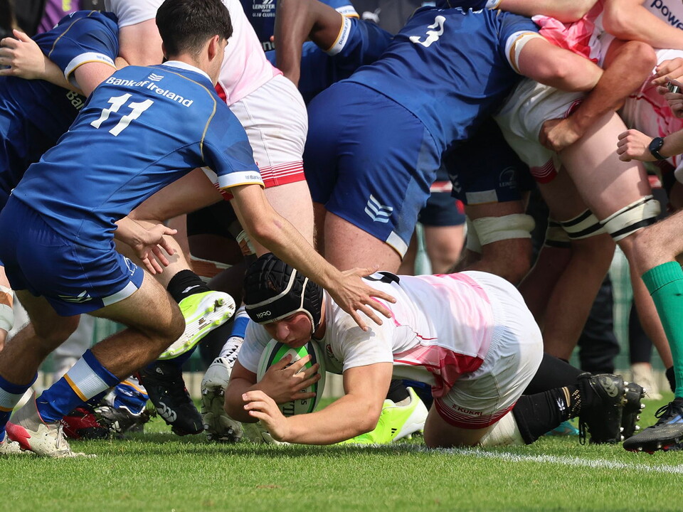 Ulster produced a strong second half display but it wasn’t enough to prevent Leinster winning in the September sunshine at Newforge Sports Complex. 