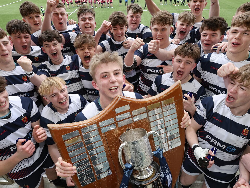 Wallace High School ended their long wait for a Danske Bank Ulster Schools' Cup title with a hard-fought 24-15 victory over Royal School Armagh at Kingspan Stadium.