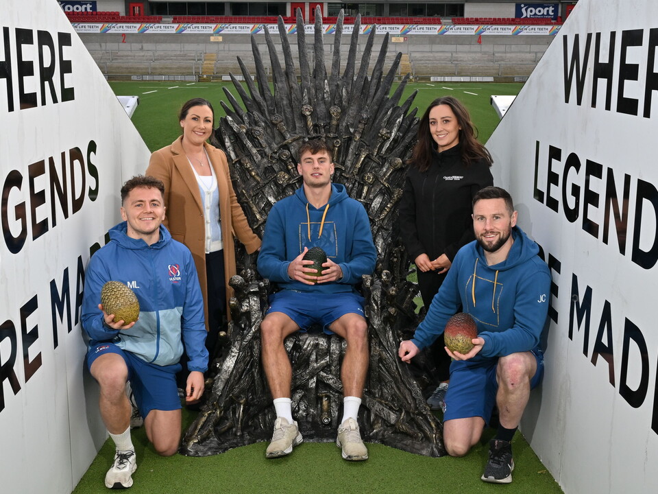 The world’s only official Game of Thrones Studio Tour has teamed up with Ulster Rugby for a one-of-a-kind partnership that will bring the Iron Throne and more to fans in April and May.