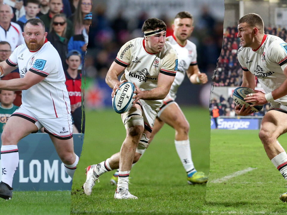 Ulster men, Andy Warwick, Dave McCann and Ben Moxham will remain with the province until at least July 2025.