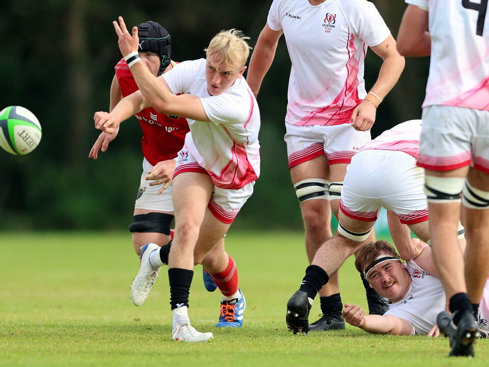 Munster took the victory at Newforge Sports Complex, in a clinical display against Ulster U19s.