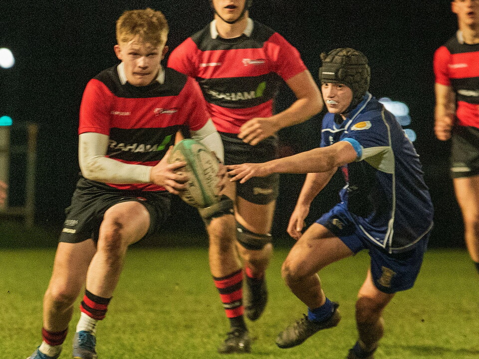 The sixth, and final one, of this season’s Nutty Krust group stage games got underway in the Nutty Krust U18 Tournament under the floodlights at a cool, but dry, Chambers Park when the City of Armagh FC U18 team played the Portadown/Lurgan RFC U18...