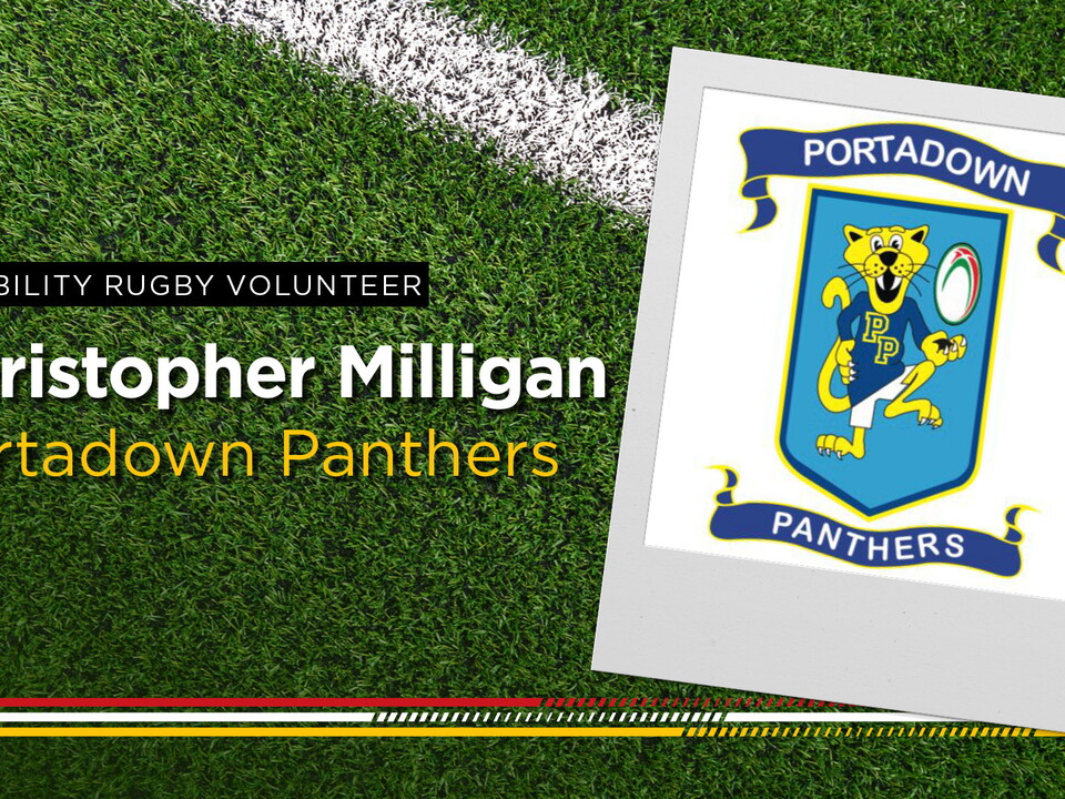 Christopher has been coaching at the Portadown Panthers for over eight years, getting involved when his son joined the team.