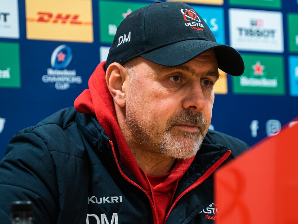 Ulster Head Coach, Dan McFarland spoke to the media ahead of Saturday’s Heineken Champions Cup clash with ASM Clermont Auvergne.