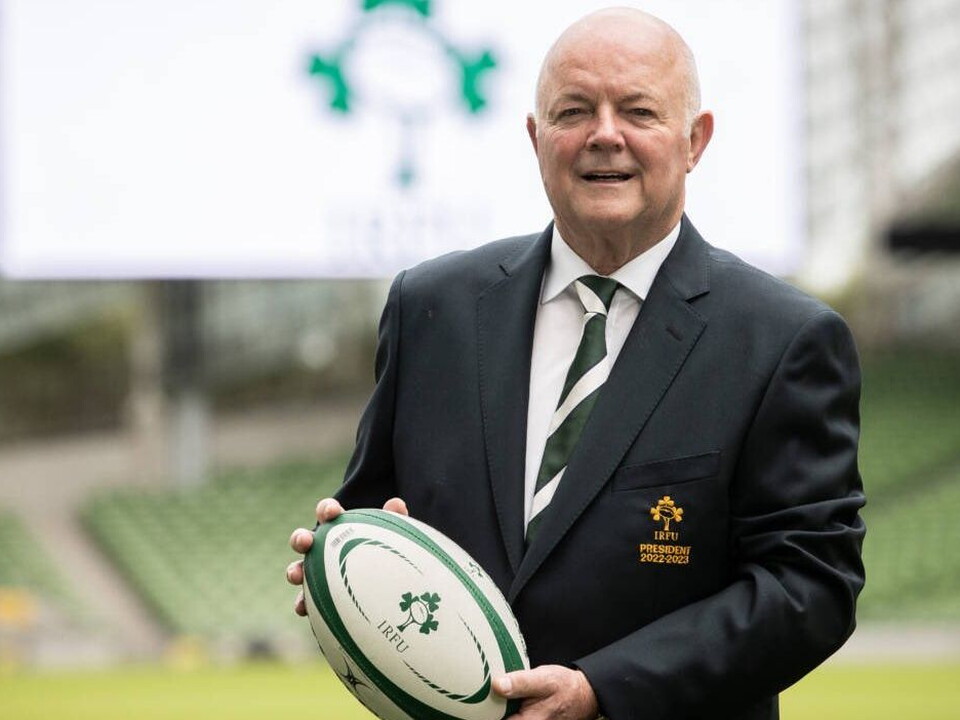 John Robinson of Ballynahinch Rugby Football Club has been elected 133rd President of the Irish Rugby Football Union at the Annual Council meeting in Aviva Stadium today.