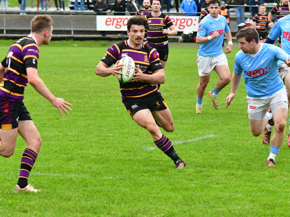 After a tense match at Garryowen RFC, Instonians overcame the hosts in the final minutes of the game with a 24-19 victory that sealed their place in the final of the Bateman Cup.