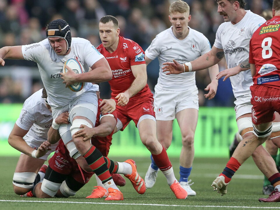 Ulster snatched a late victory in a tough battle against the Scarlets in Round 12 of the BKT United Rugby Championship.